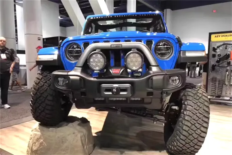 AEV Front Bumper Skid Plate