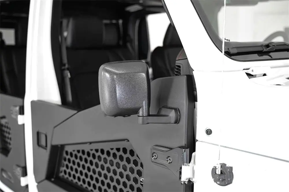 Rebel Tube Half Door with Side View Mirror