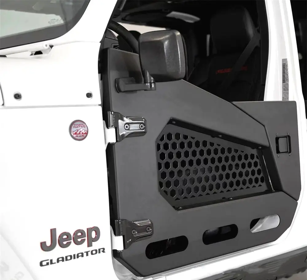 Rebel Tube Half Door with Side View Mirror