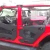 Rebel Tube Half Door with Side View Mirror