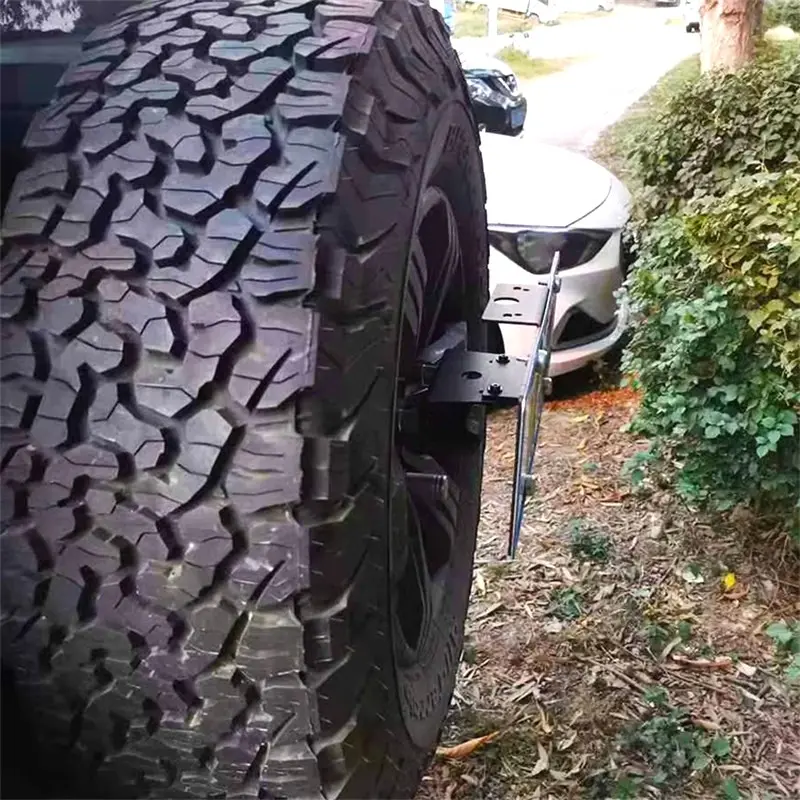 Spare Tire License Plate Mounting Bracket for Jeep Wrangler