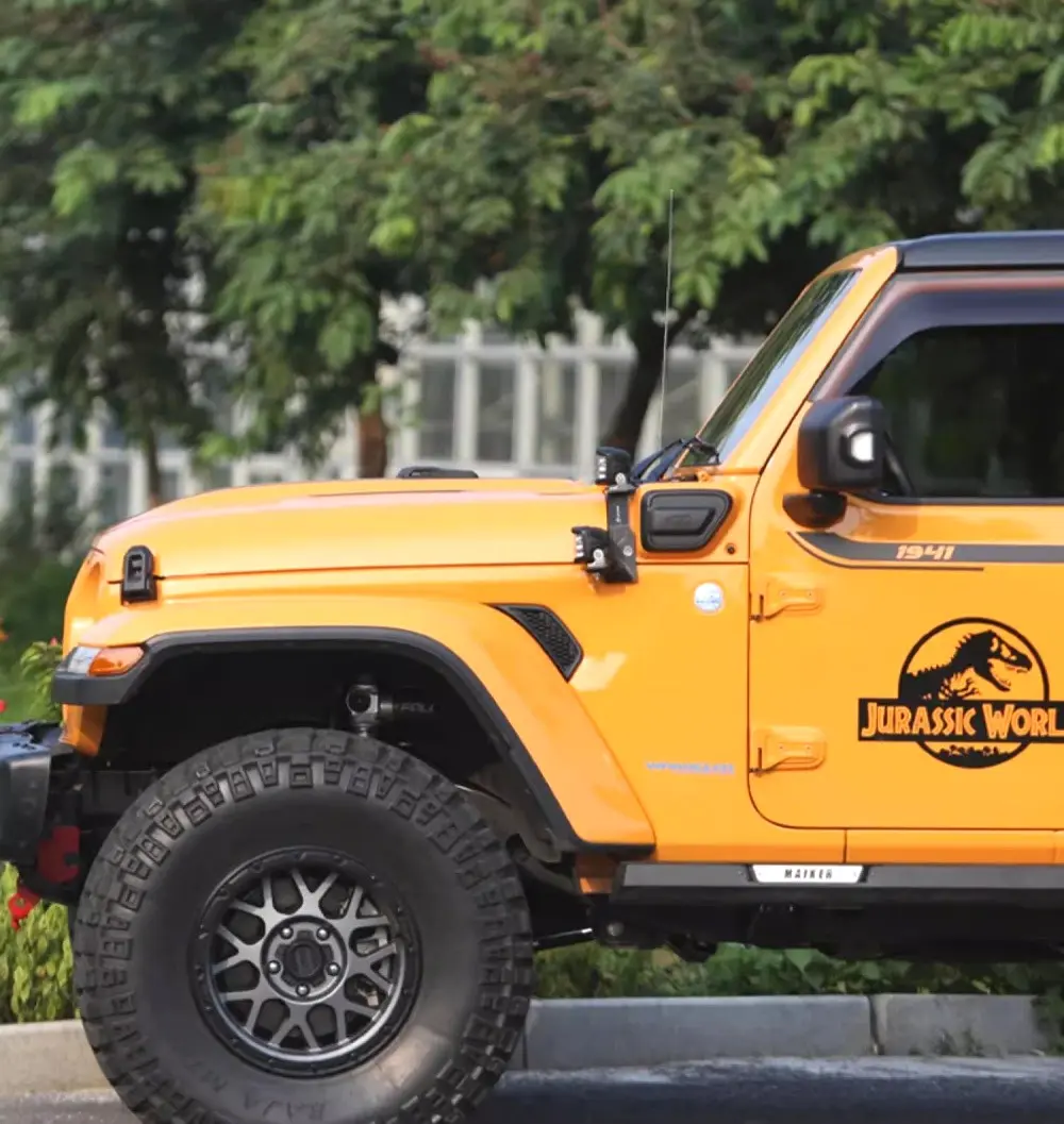 TENGQIAN Dual A-Pillar Light Mounting Brackets 12 TENGQIAN Dual A-Pillar Light Mounting Brackets For Jeep Wrangler Accessories