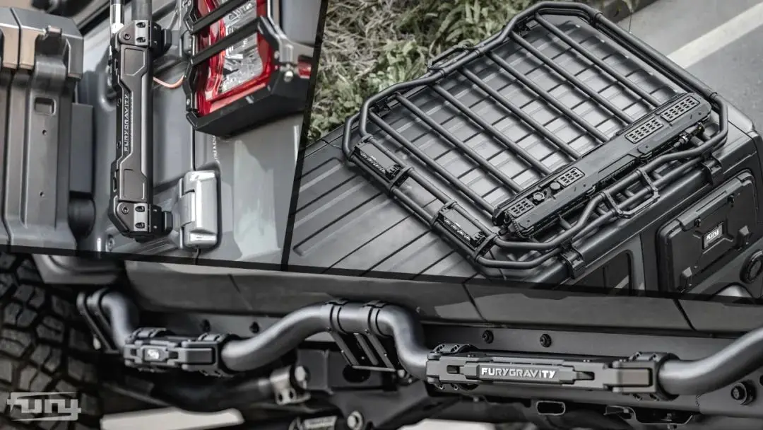 FURY Awaken Side Step Running Board Nerf Bar for Jeep Wrangler JL 12 FURY Awaken Side Step Running Board Nerf Bar for Jeep Wrangler