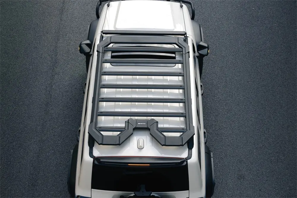 GWM Tank 300 Platform Roof Rack Aluminum Long Type17 GWM Tank 300 Platform Roof Rack Aluminum Long Type