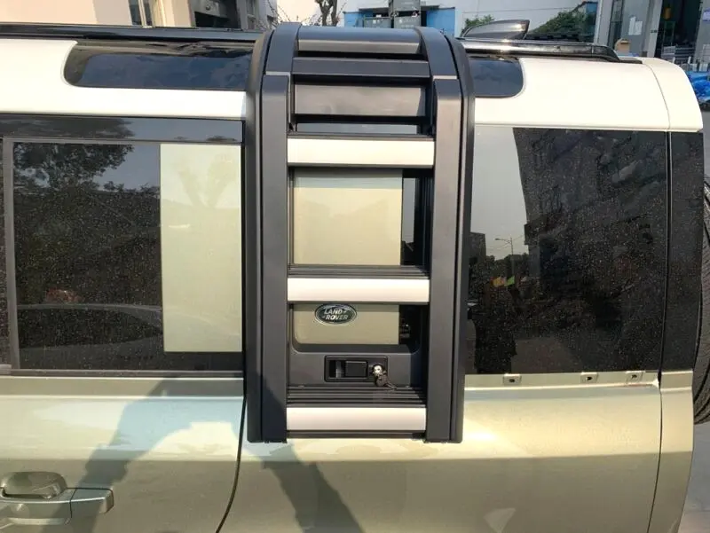 Defender Side Mount Ladder Rear Ladder for Land Rover Defender L663 90/ ...