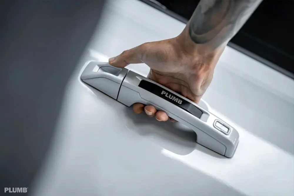 PLUMB Door Handle Cover for Land Rover Defender 8 PLUMB Door Handle Cover for Land Rover Defender