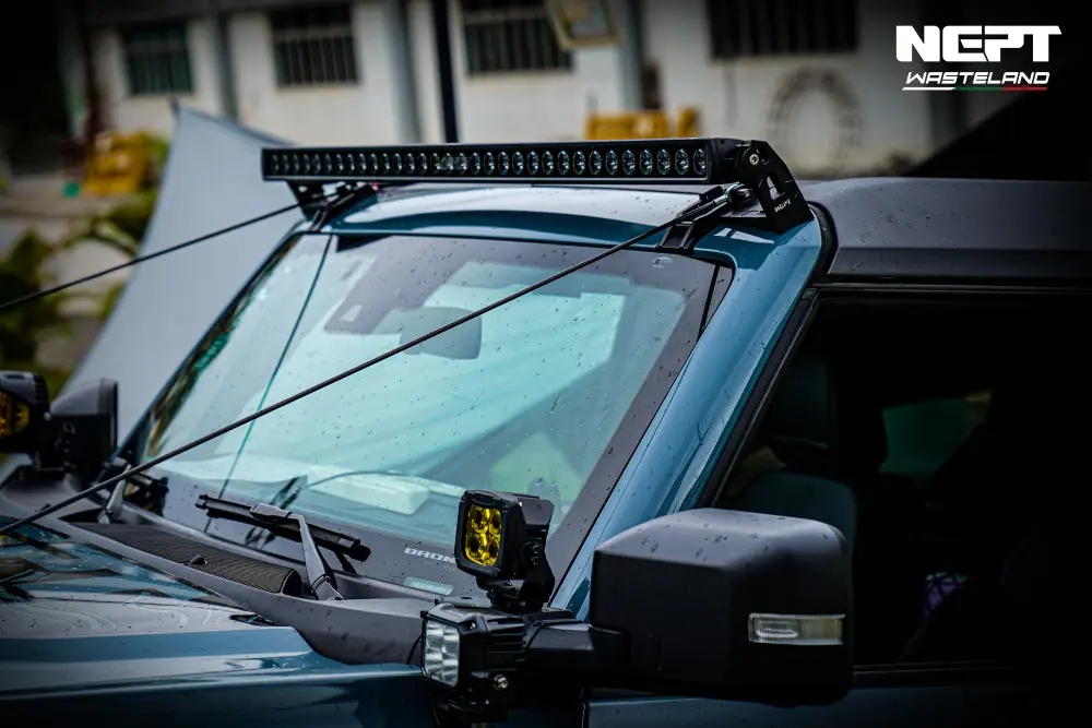 FORD Bronco Accessories NEPT 50 Inch Roof Light Bracket Roof Light Mount Holder