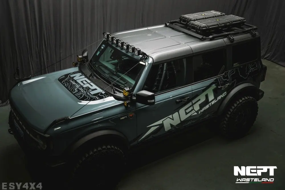 FORD Bronco Accessories NEPT Roof Rack Platform Roof Cargo Carrier