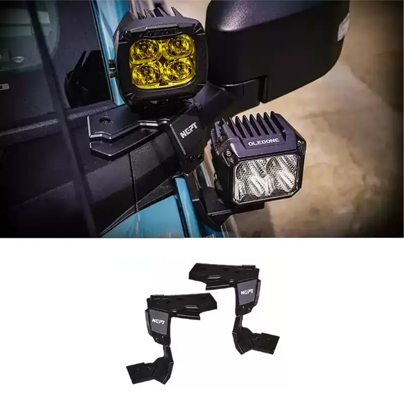 FORD Bronco Parts NEPT A-Pillar Light Bracket Light Mount Holder