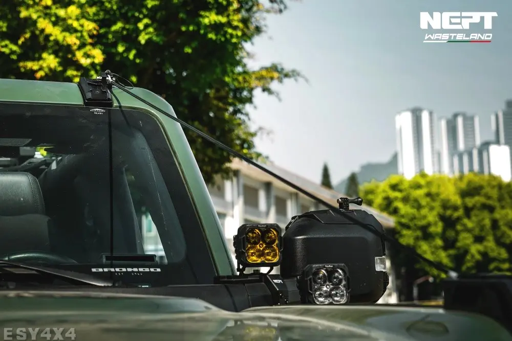 FORD Bronco Parts NEPT Limb Riser Roof Base With linkage Bracket