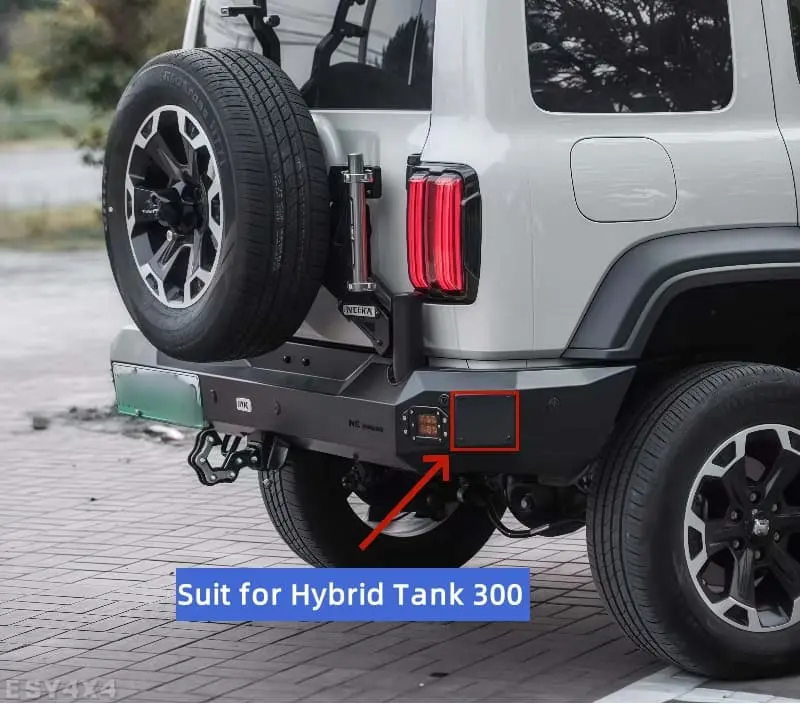 GWM Tank 300 HEV MK Sharp GX3 Rear Bumper 8