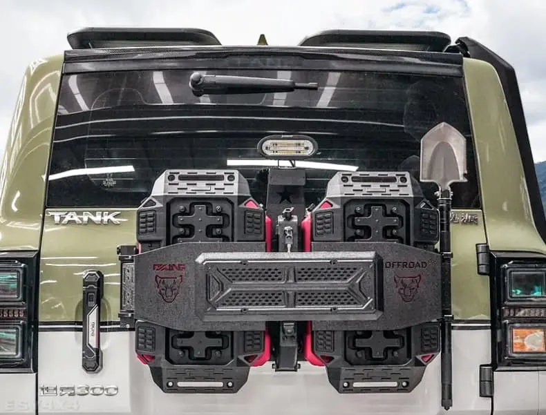 GWM Tank 300 OKING Tailgate Expansion Equipment Kit for GWM Tank 300 Petrol HEVHybridPHEVDiesel