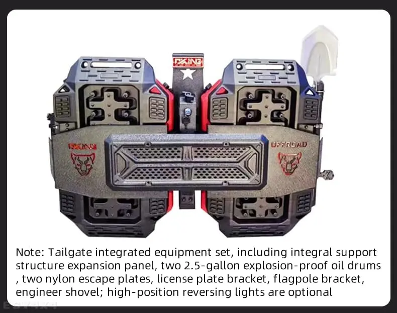 GWM Tank 300 OKING Tailgate Expansion Equipment Kit for GWM Tank 300 Petrol HEVHybridPHEVDiesel