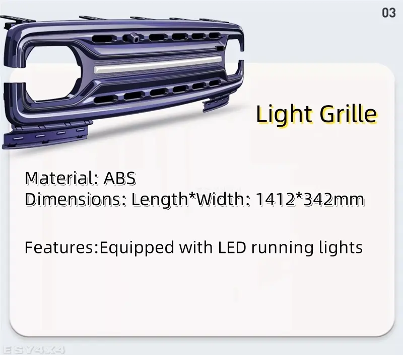 GWM Tank 300 Shadow Body Kit for GWM Tank 300 HEV/Hybrid/PHEV/Petrol/Diesel Version