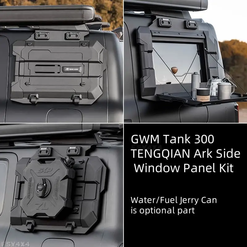 GWM Tank 300 TQ Ark Side Window Panel TENGQIAN Expansion Kit 12