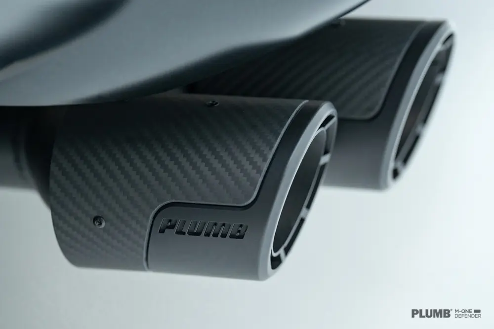 PLUMB Electronically Controlled Mid and Rear End Exhaust System for Land Rover Defender 90/110 