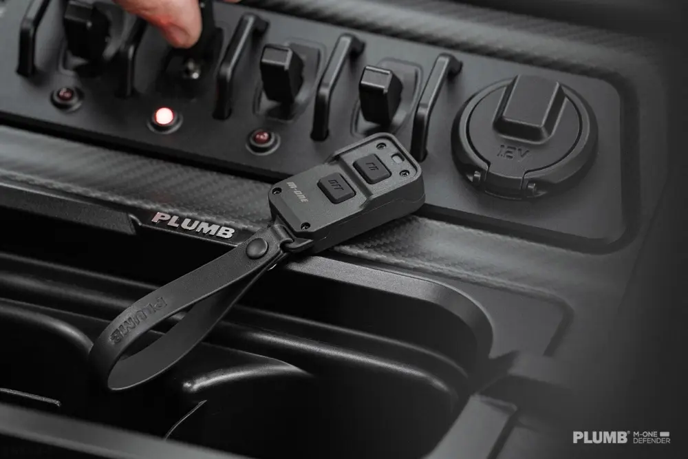 PLUMB Electronically Controlled Mid and Rear End Exhaust System for Land Rover Defender 90/110 