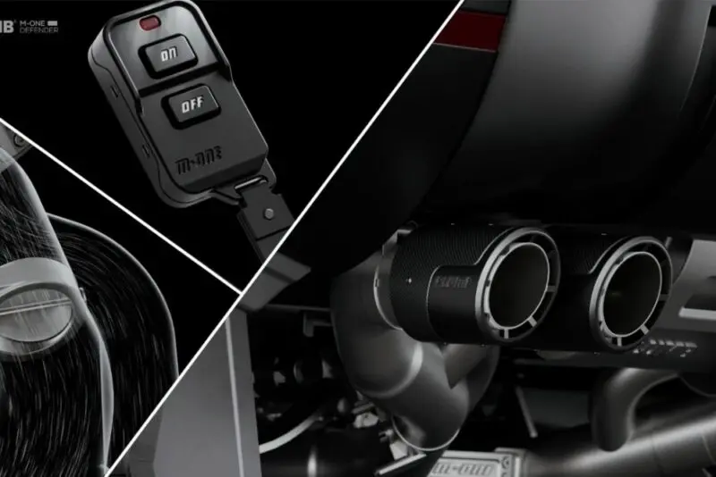 PLUMB Electronically Controlled Mid and Rear End Exhaust System for Land Rover Defender 90/110