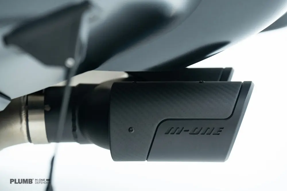 PLUMB Electronically Controlled Mid and Rear End Exhaust System for Land Rover Defender 90/110 