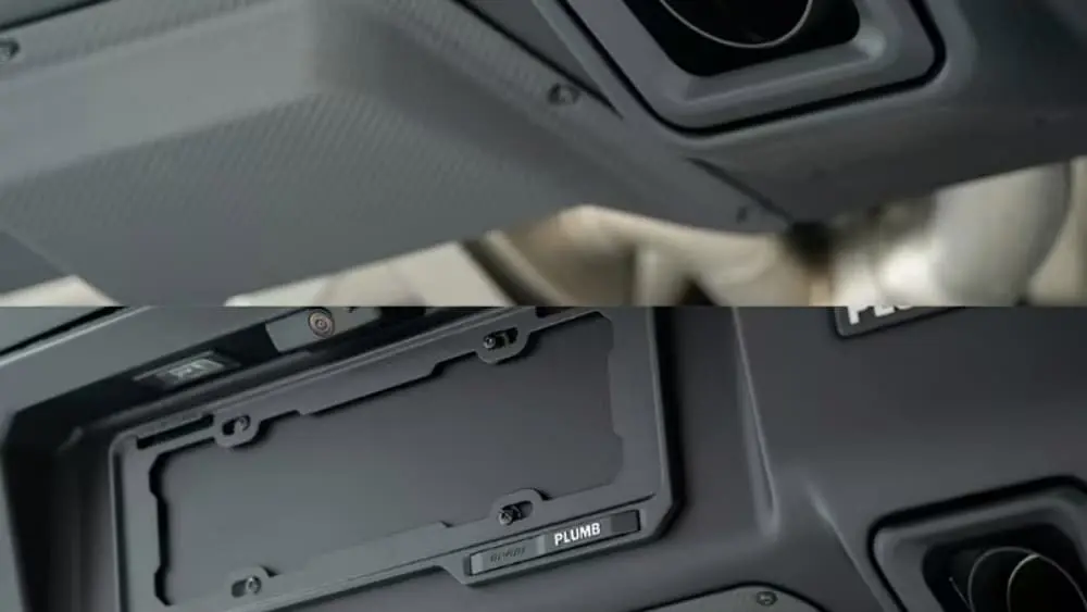 PLUMB Rear Bumper Surround Kit for Land Rover Defender