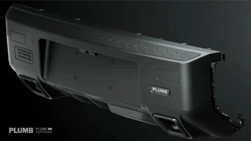 PLUMB Rear Bumper Surround Kit for Land Rover Defender