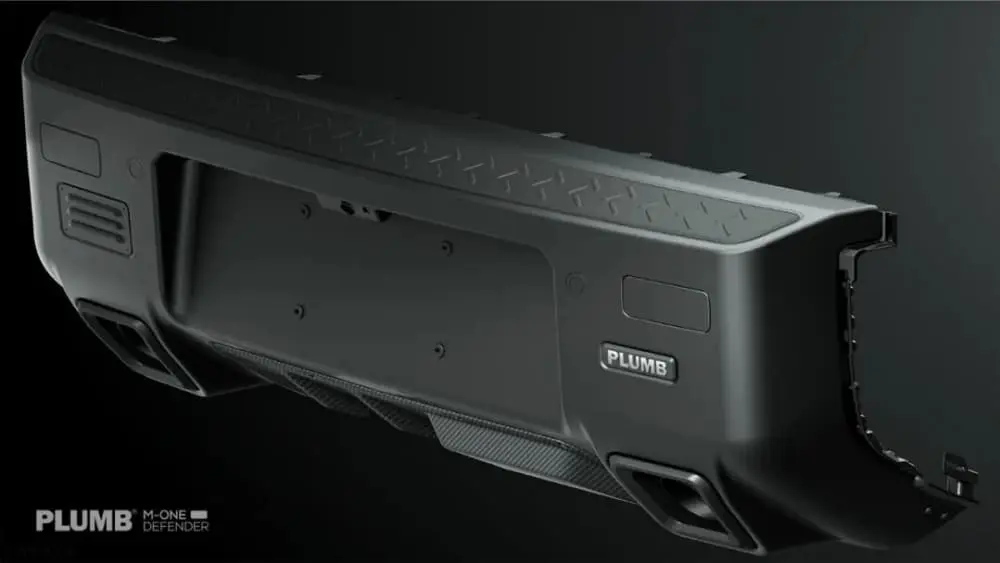 PLUMB Rear Bumper Surround Kit for Land Rover Defender