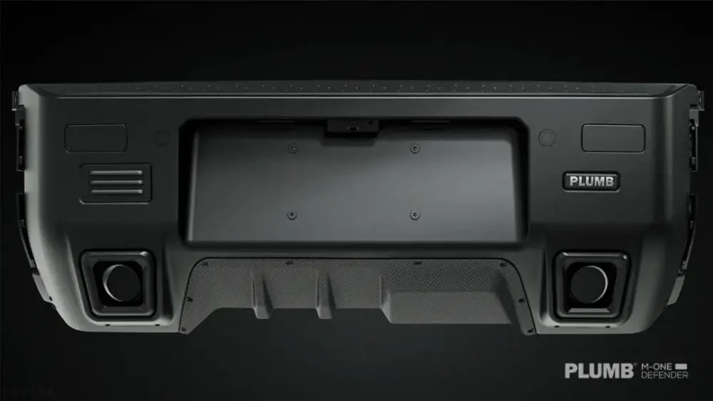 PLUMB Rear Bumper Surround Kit for Land Rover Defender