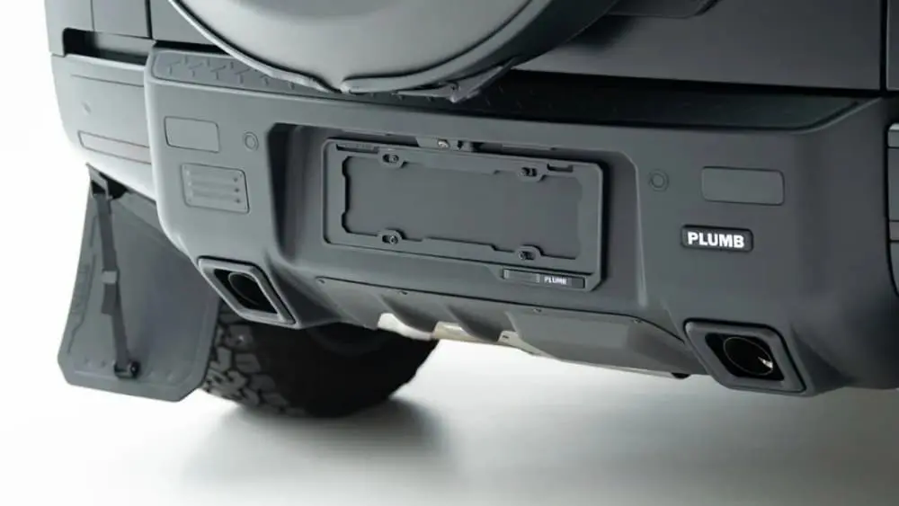 PLUMB Rear Bumper Surround Kit for Land Rover Defender