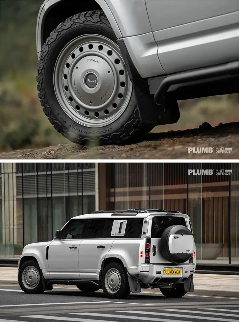 PLUMB MGT 20 Inch Forged Aluminum Wheel Rims for New Land Rover Defender