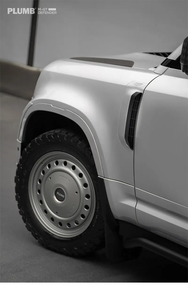 PLUMB MGT Air Intake Fender Vent Flow for New Land Rover Defender