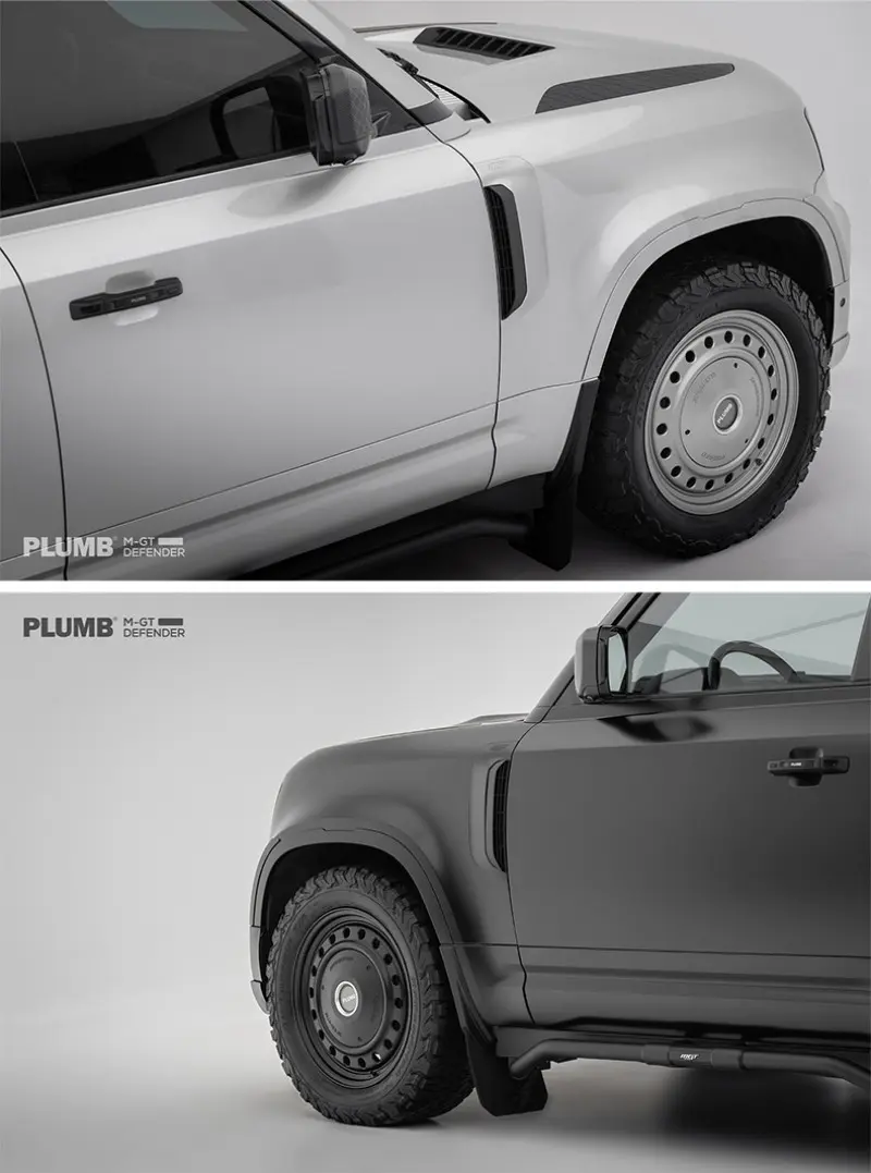 PLUMB MGT Air Intake Fender Vent Flow for New Land Rover Defender