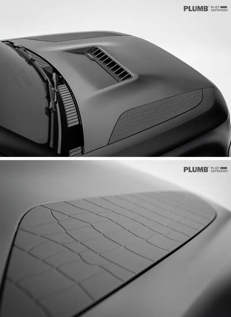 PLUMB MGT Hood Bonnet for New Land Rover Defender