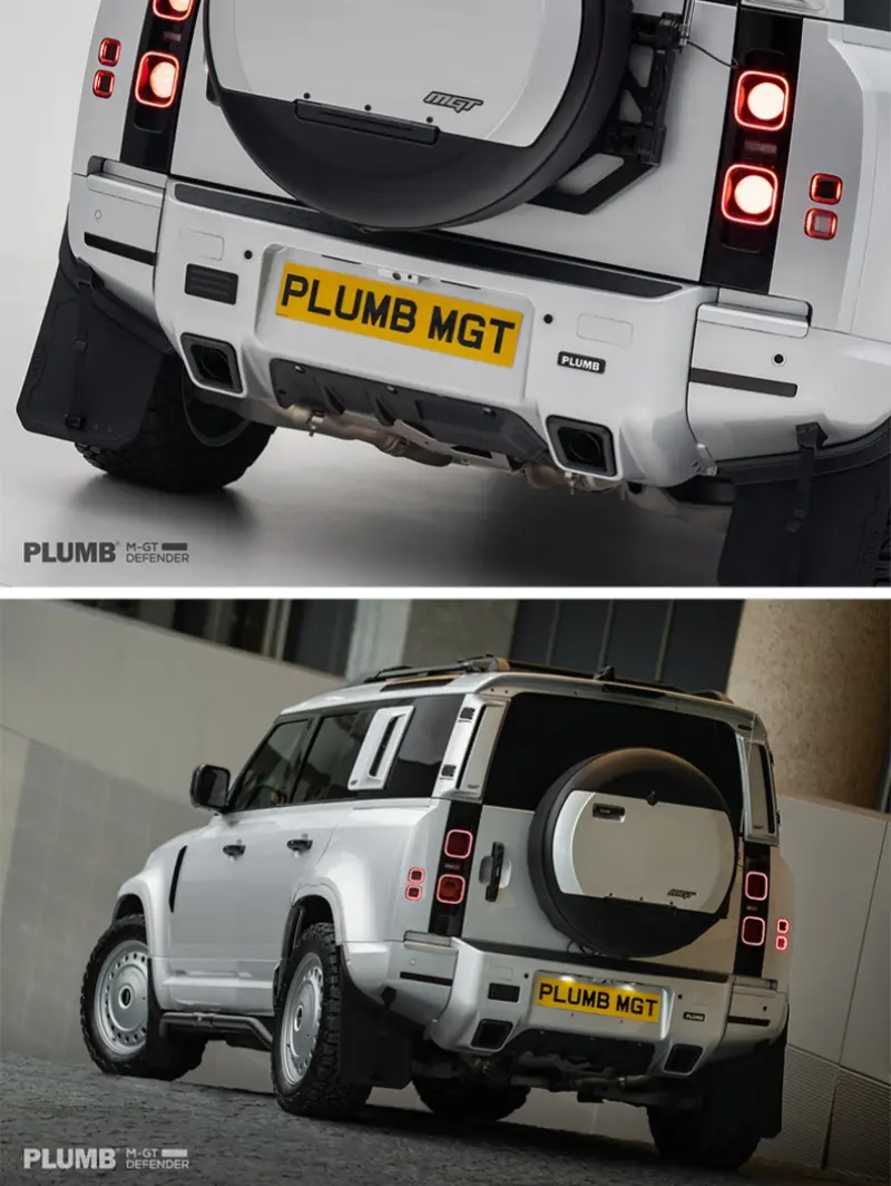 PLUMB MGT Rear Bumper Rear Surround for New Land Rover Defender