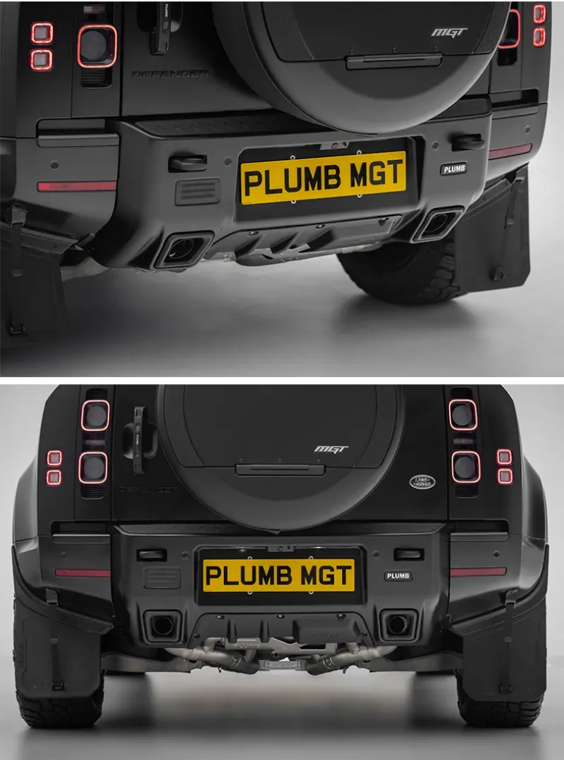 PLUMB MGT Rear Bumper Rear Surround for New Land Rover Defender
