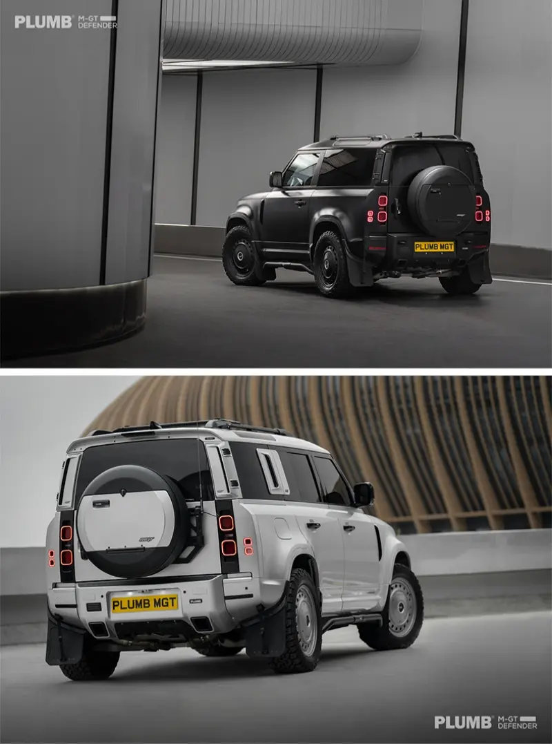 PLUMB MGT Rear Bumper Rear Surround for New Land Rover Defender
