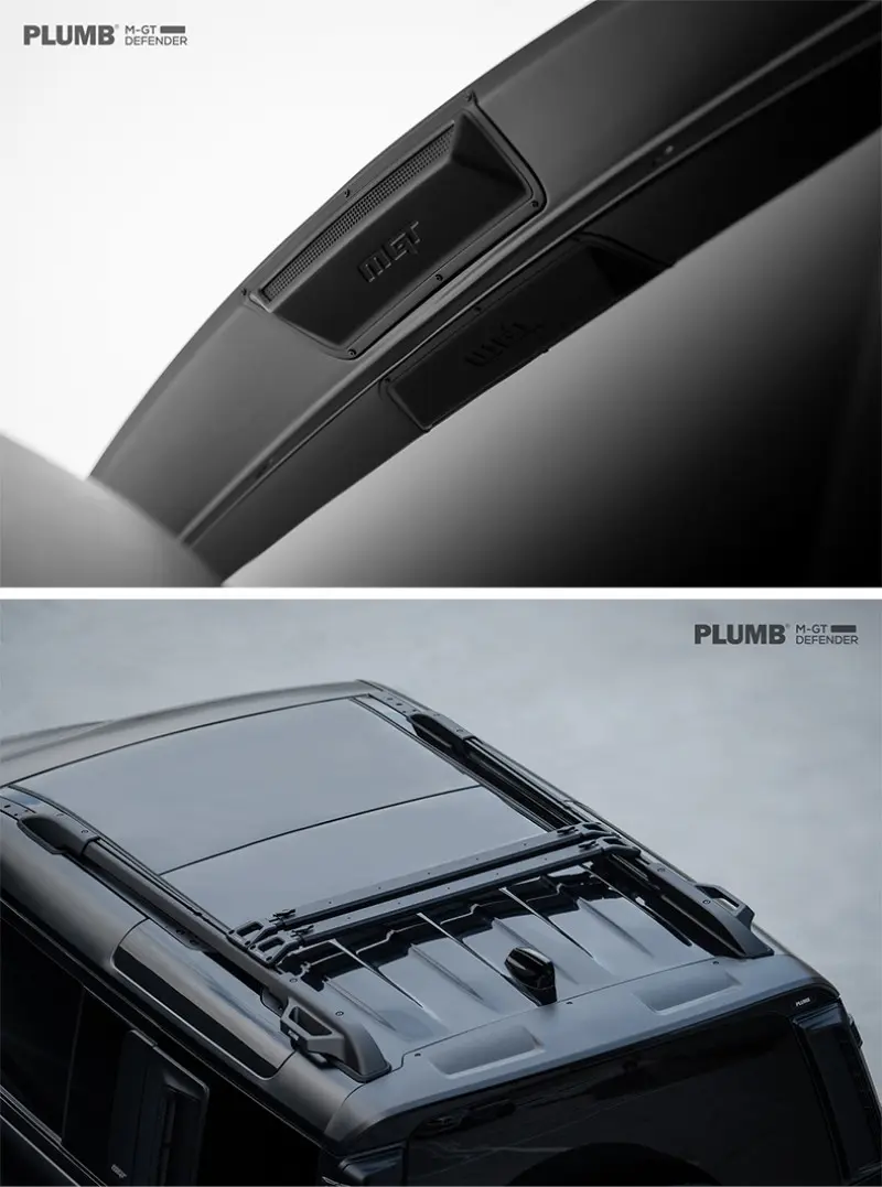 PLUMB MGT Rear Spoiler Tail Car Wings for New Land Rover Defender