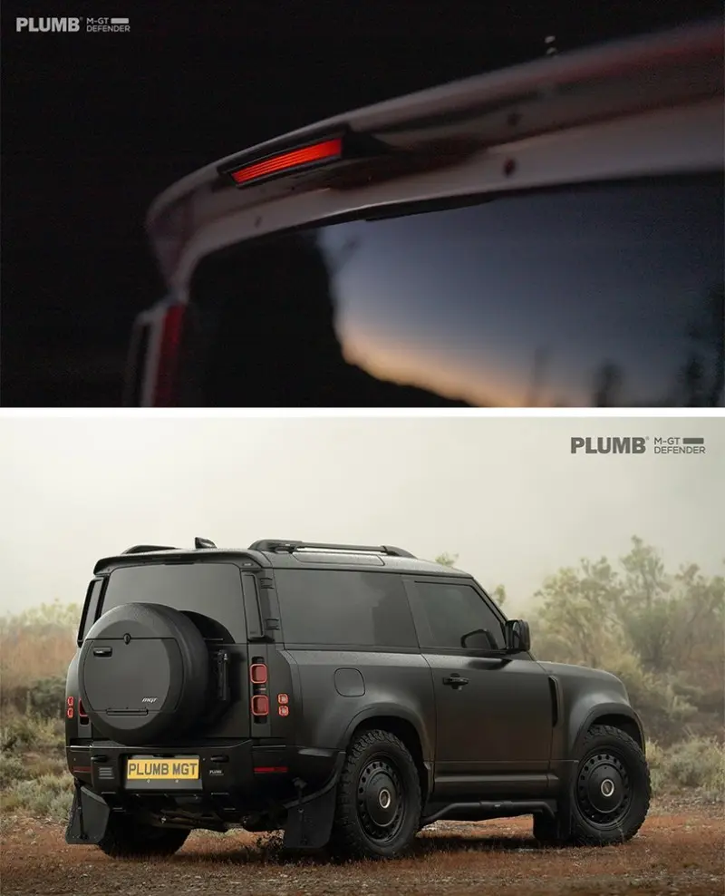 PLUMB MGT Rear Spoiler Tail Car Wings for New Land Rover Defender
