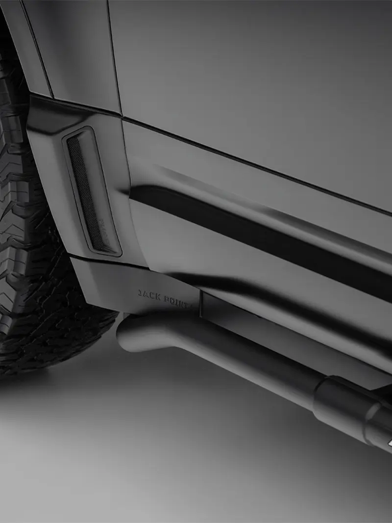 PLUMB MGT Side Step Wide Body Kit for New Land Rover Defender