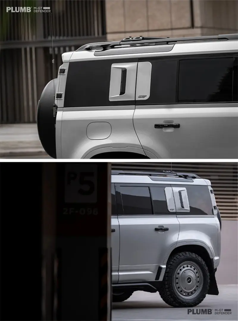 PLUMB MGT Side Window Trim for New Land Rover Defender