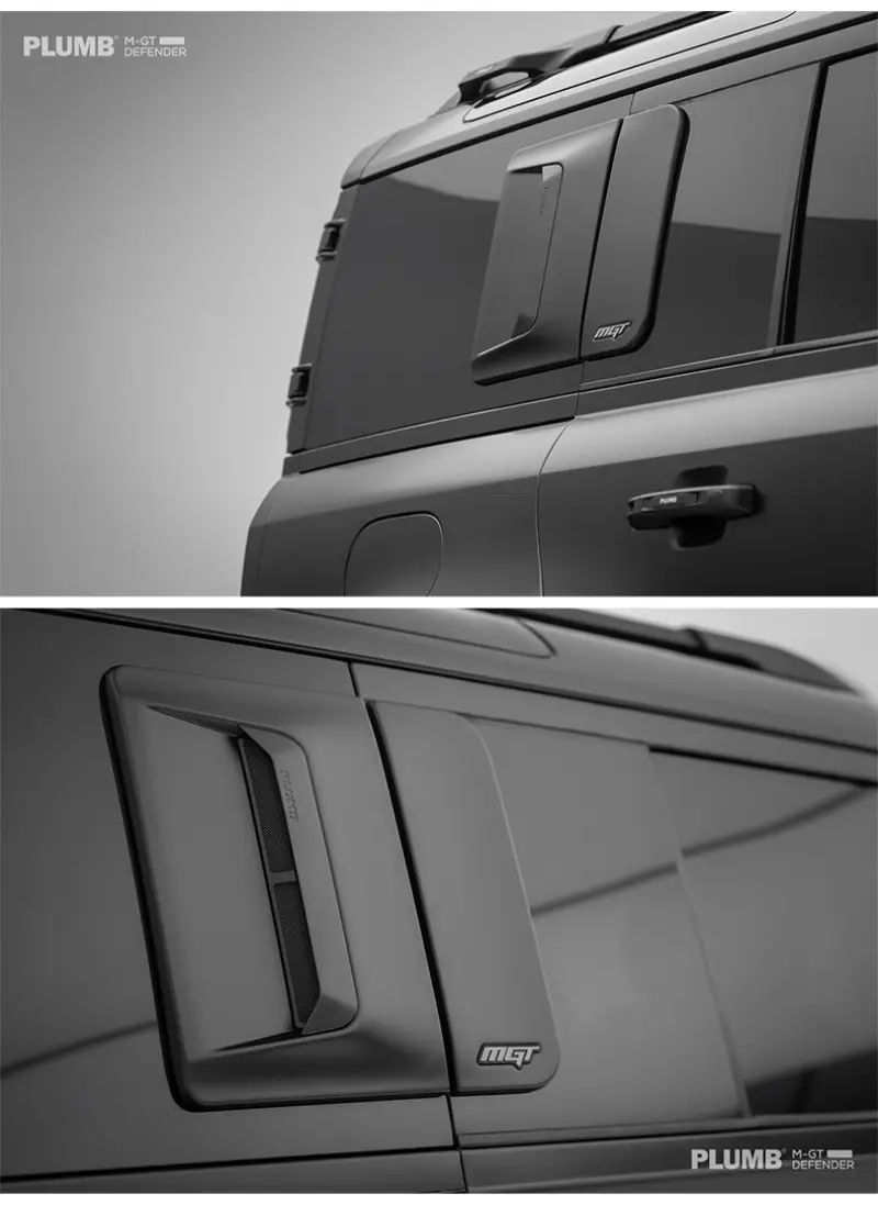 PLUMB MGT Side Window Trim for New Land Rover Defender