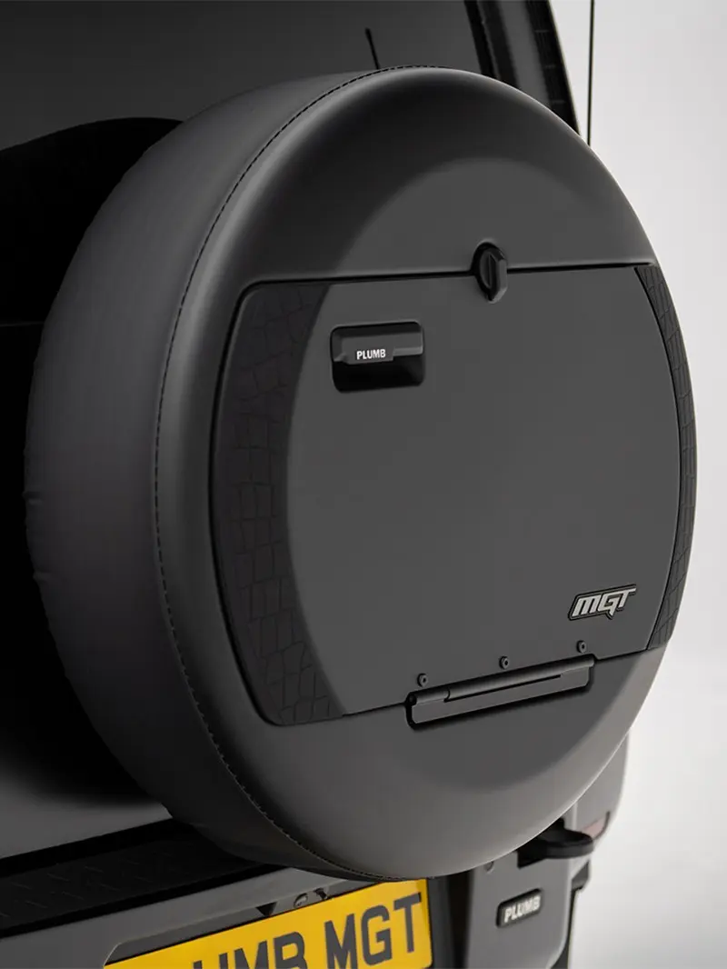 PLUMB MGT Spare Tire Cover for New Land Rover Defender