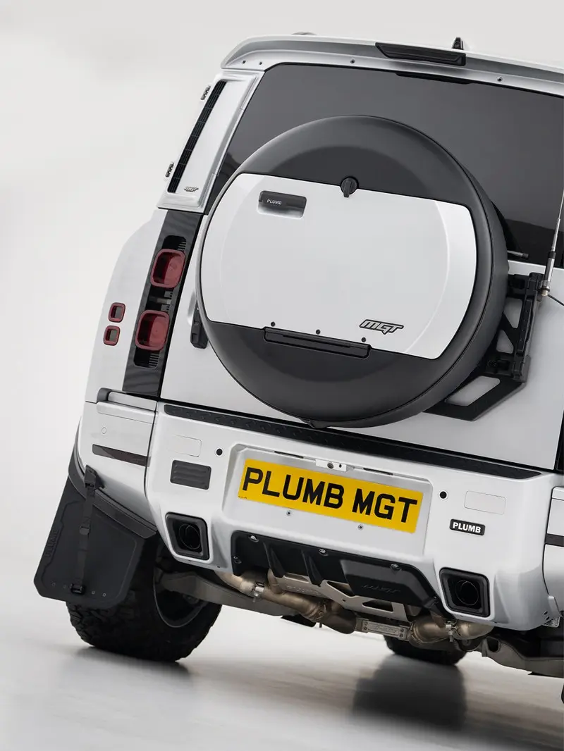 PLUMB MGT Spare Tire Cover for New Land Rover Defender