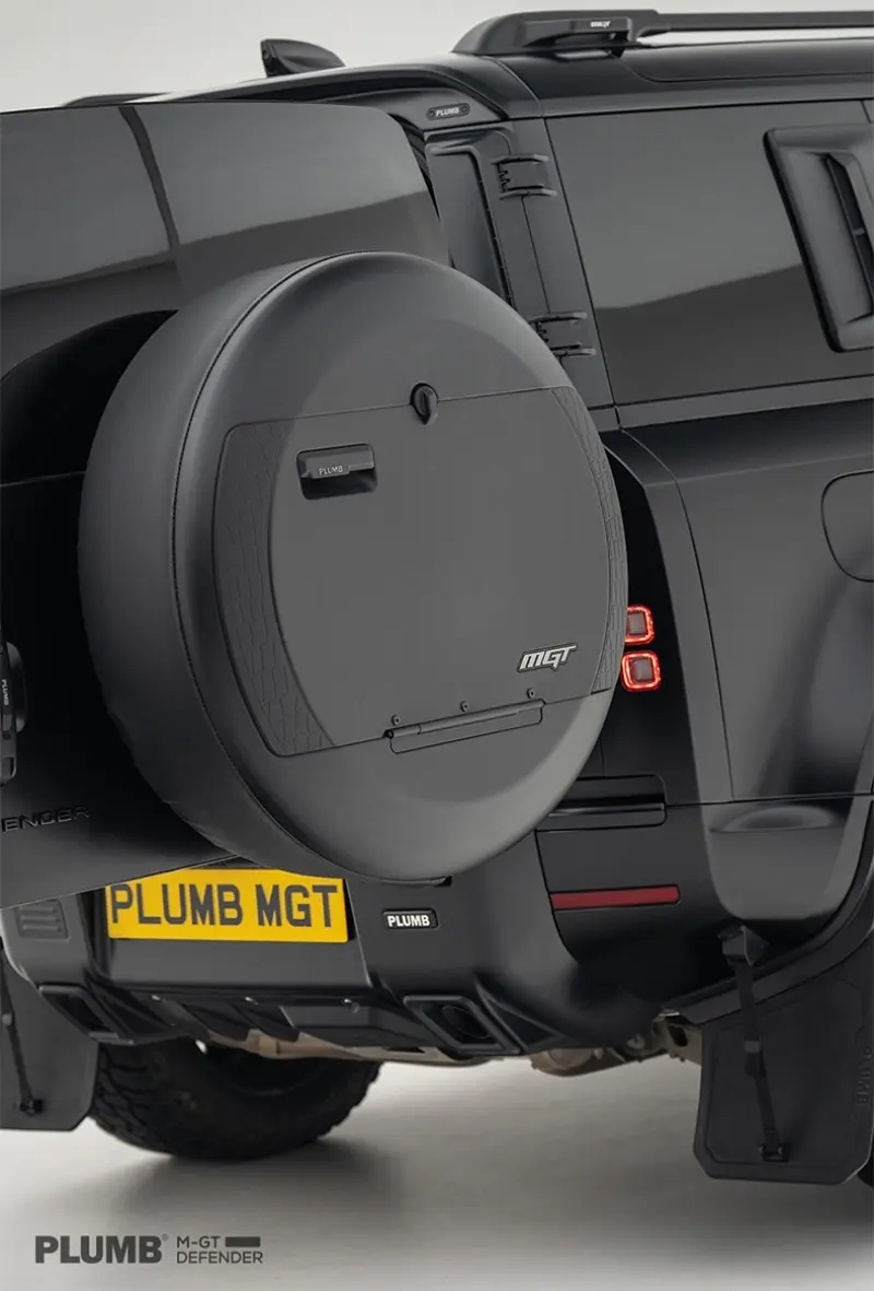 PLUMB MGT Spare Tire Cover for New Land Rover Defender