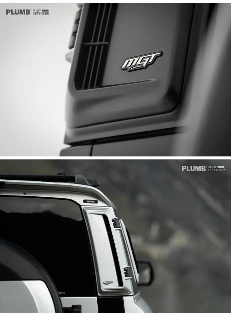 PLUMB MGT Storage Box D-pillar Rear Mounted Toolbox for New Land Rover Defender