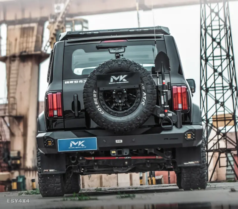 GWM Tank 300 MK Spare Tire Carrier MEIKA Tailgate Hinged Carrier