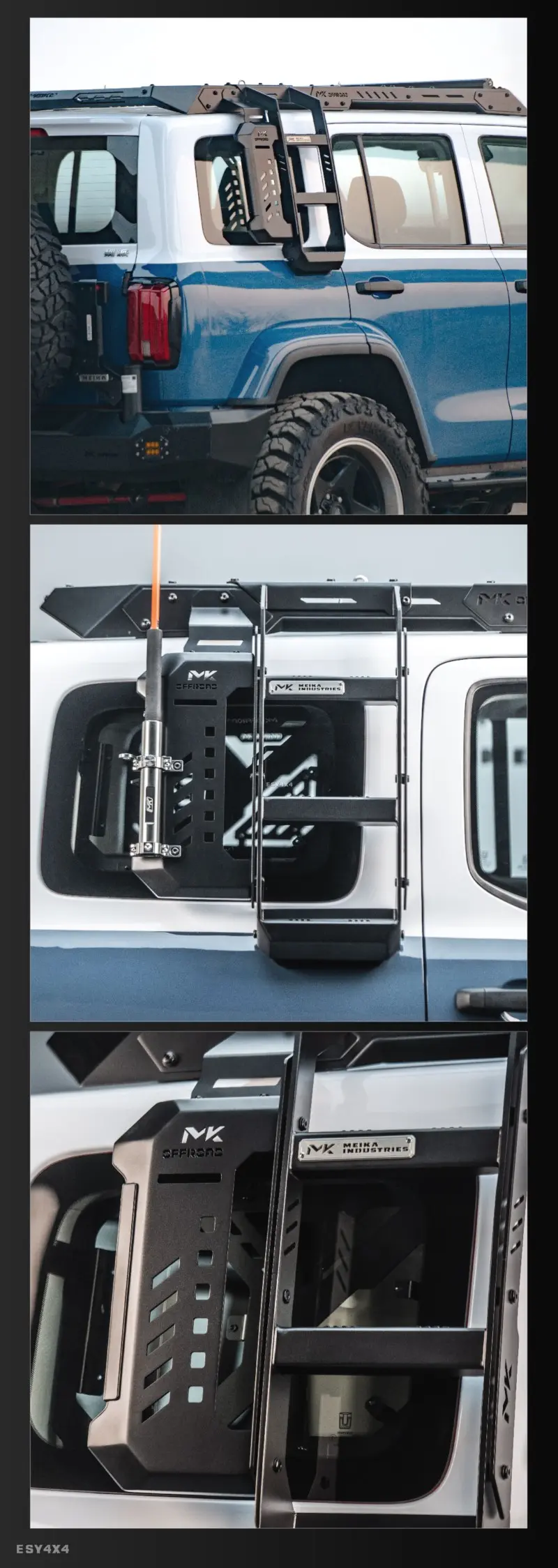GWM Tank 300 MK Hunter Side Ladder MEIKA Climbing Mount