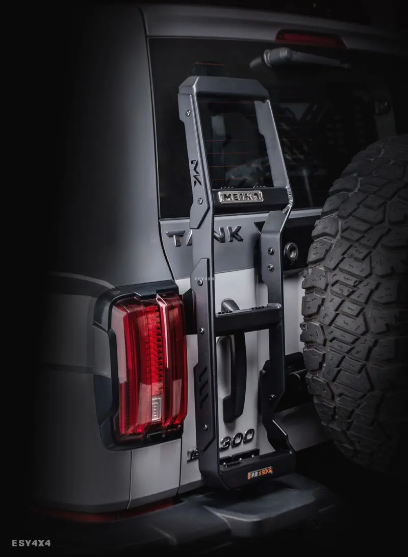 GWM Tank 300 MK Tailgate Ladder MEIKA Rear Door Climbing Mount